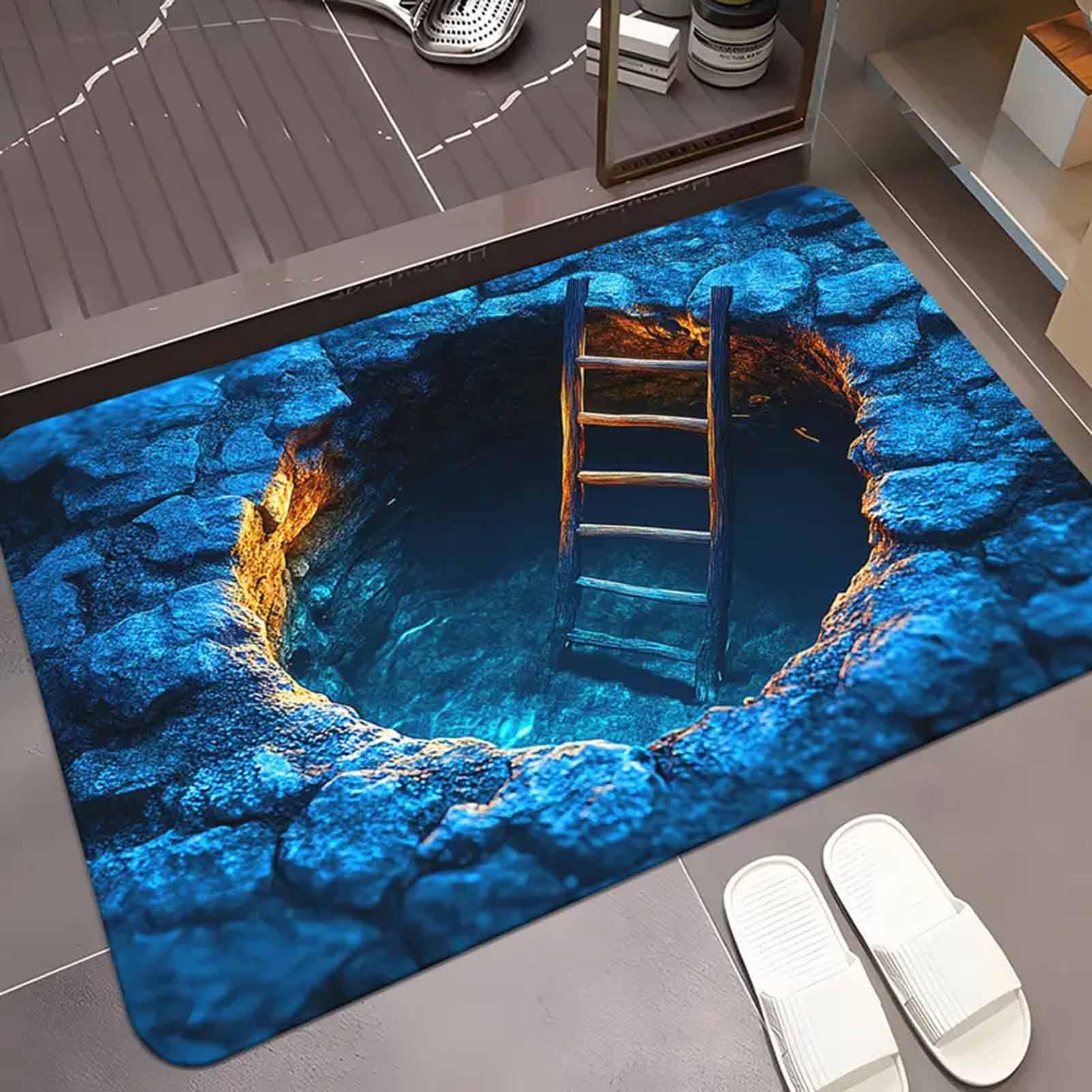 3D Optische Illusie Gat Tapijt - 3D Printing Tablet recensie en prijs