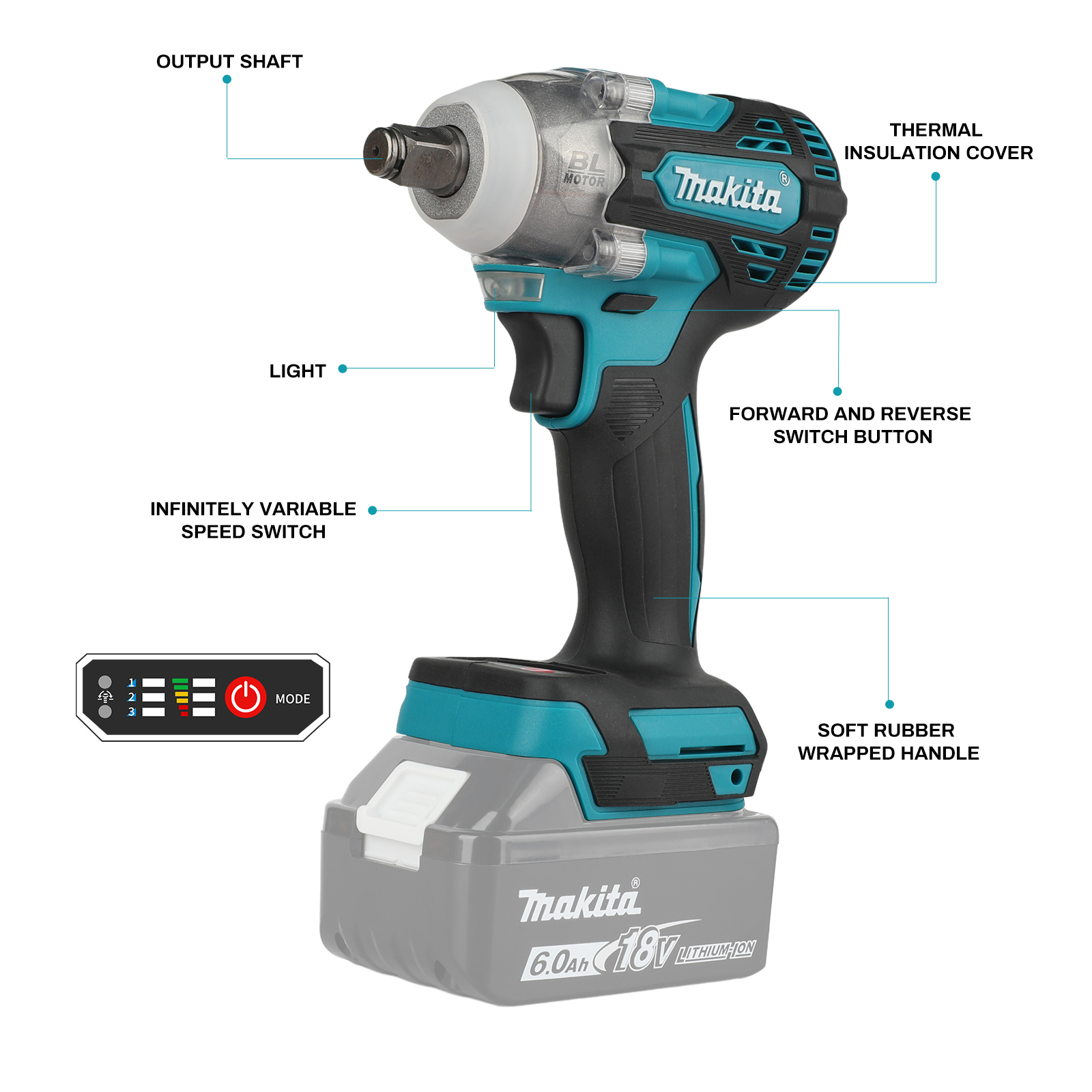 Makita DTW300 18V accu-slagmoe - Makita Drill Dtw300 recensie en prijs
