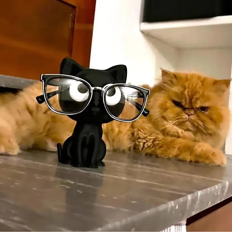 3D-geprinte kattenbrilmonturen - 3D Printing Glasses Frames recensie en prijs